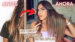 Cómo RECUPERAR EL CABELLO MALTRATADO  RUTINA deL CABELLO *Paso a Paso* + VITAMINAS