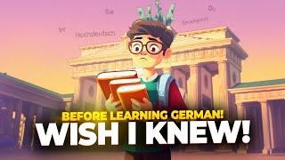 Tips I Wish I Knew Before Learning German