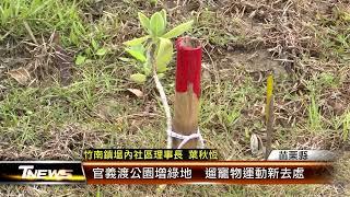 官義渡公園增綠地  遛寵物運動新去處│T-NEWS聯播網