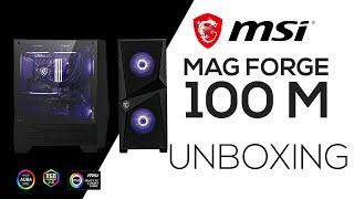 MSI Gaming RGB Casing - MSI MAG Forge 100M