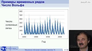 Широкий В.Р., Доленко С.А. - Машинное обучение в физике - 15. Анализ временных рядов