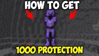 How to Get PROTECTION 1000 Armor Set in Minecraft 1.20.6 | PROTECTION 1000 Armor in Minecraft 1.21