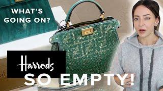 I Went Shopping in Harrods; WHY IS IT SO QUIET?? / Shopping VLOG