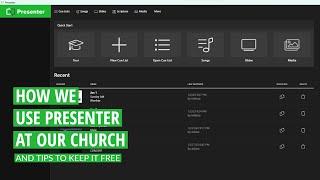 Presenter by Worship Tools | How We Use It