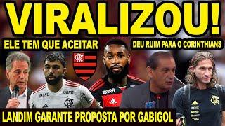 VIRALIZOU! ATITUDE DE GERSON NO VESTIÁRIO DO FLAMENGO! PROPOSTA DO MENGÃO NA MESA DE GABIGOL! E+