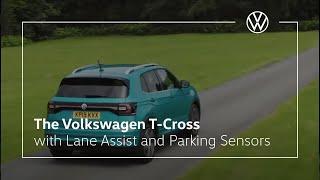 The 2023 Volkswagen T-Cross with Lane Assist and Parking Sensors