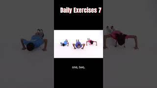 Daily Exercises 7 Get in Shape - Get fit for all ages