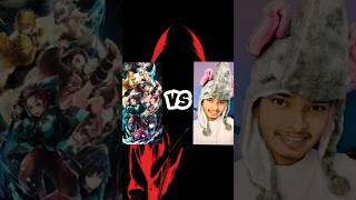 DEMON SLAYER VS SOKHER GAMER #youtuber #shorts #viral #demonslayer #sokhergamer M.M Editz