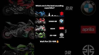 Superbikes Sound |#kawasaki #zx10r #bmw #s1000rr #suzuki #gsxr1000r #aprilia #rsv4 #exhaust #sound