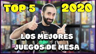 TOP 5 - JUEGOS 2020 - MEJORES JUEGOS DE MESA MODERNOS