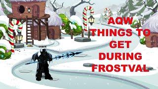 AQW Things You Should Get during Frostval