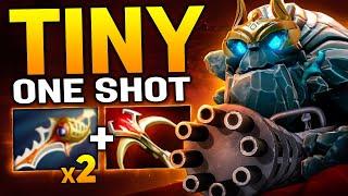 31 Kills Tiny x2 Divine Rapiers Thorwing Bombs at Enemy | Dota 2 Gameplay