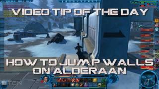  SWTOR: Tip of the Day #13 - Jump Walls On the Alderaan Warzone ft. Ashral! - WAY