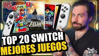 TOP 20 MEJORES JUEGOS de la historia de NINTENDO SWITCH según ROLLING STONE! BRUTAL TOP!