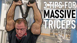 Get Massive Triceps in No Time with These 3 Proven Tips