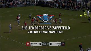 Matchup Film Room| Virginia’s Connor Shellenberger vs. Maryland’s Ajax Zappitello | 2023 Round 1