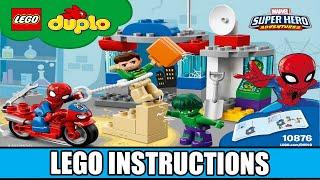 LEGO Instructions - Duplo - 10876 - Spider-Man & Hulk Adventures - Marvel Super Hero Adventures