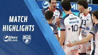 Allianz Milano vs Yuasa Battery Grottazzolina | SuperLega Match Highlights