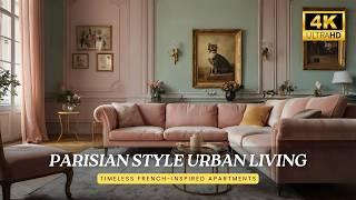 Parisian Style: Timeless French-Inspired Apartments for Modern Urban Living