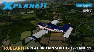 Orbx I TrueEarth Great Britain South - X-Plane 11 I 1080P