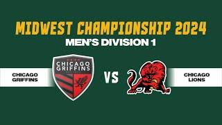 Midwest Rugby D1: Chicago Lions vs Chicago Griffins