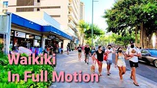 Hawaii| Waikiki in Motion | Waikiki Walking Tour | Kalakaua Ave | Oahu Travel