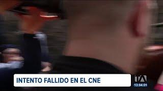 Tres vocales suplentes del CNE intentaron principalizarse en medio de incidentes