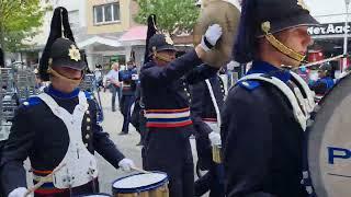 Der Weltmeister im Spielmannszug Musik zu Gast in Düren PASVEERKORPSEN LEEUWARDEN NL.