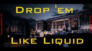 Drop 'em Like Liquid - Hard CO-OP Gameplay - CyberDNA13