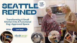 Transforming A Small Kitchen Into A Functional, Dog-Approved Space - Seattle Refined & ShelfGenie