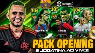  PÓS ATUALIZAÇÃO DO DOMINGÃO AO VIVO | PACK OPENING E JOGATINA COM D.R 18 GAMER | EFOOTBALL 2025