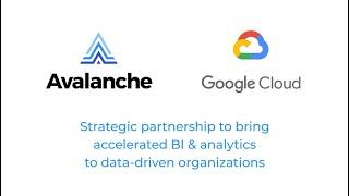 Actian Avalanche on Google Cloud Product Tour