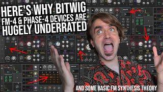 Here's Why Bitwig's FM-4 and Phase-4 Are Actually HUGELY Underrated - And Some FM Basics