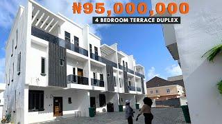 INSIDE THIS 95,000,000 MILLION NAIRA ($126,666) 4 BEDROOM TERRACE DUPLEX IN  OLOGOLO, LAGOS NIGERIA