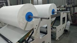 Rebobinado automático Papel higiénico pequeño y maxi roll máquina de papel tissue