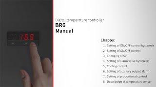 [Hanyoungnux] Digital temperature controller BR6 - How to set