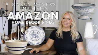 Nancy Meyers Inspired AMAZON Decor | AMAZON HOME DECOR MUST HAVES | Amazon Home Decor Haul 2024