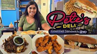 Best Gourmet Sandwich  In delhi // Pete's Deli - Gourmet Sandwich Shop