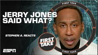 Stephen A. Smith is CONFUSED by Jerry Jones’ comments about Mike McCarthy  | First Take