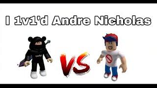 I 1v1'd Andre Nicholas (content creator) in funky friday