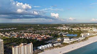 Panama City Beach Drone Flyover 08-26