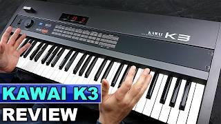 KAWAI K3 - Synthesizer Review, Sounds & Demo | Vintage Hybrid Synth