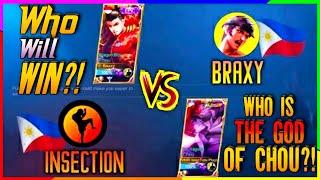 iNSECTiON VS BRAXY - The Battle of God Chou FreeStyle | Who Will Win?!