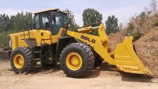 SDLG LG956 used wheel loader operation