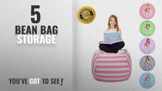 Top 10 Bean Bag Storage [2018]: Stuffed Animal Storage Bean Bag Chair | 38" Extra Large | 48"