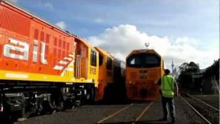 NEW DL Class Locomotive Cab Tour @ Auckland's Port Yard DC 4029