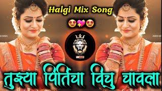 Tuzha Pirti cha vinchu mala chavla Full Song||Dj Song|| तुझ्या पिर्तिचा हा विंचु मला चावला Halgi mix