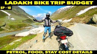 My Ladakh bike trip cost | Leh Ladakh bike trip expenses | Leh Ladakh tour budget with full details