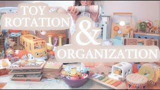 Toy Organization & Rotation | Montessori Style Toy Rotation | Keep kids engaged!