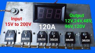 DIY Charge Controller for Solar Panel,90% Efficiency MPPT Solar Charge Controller Homemade